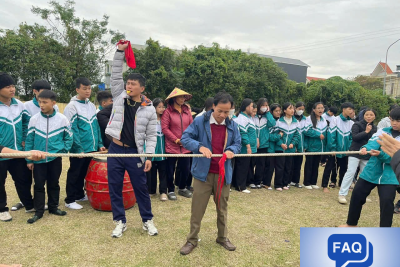 TRƯỜNG THCS NAM HOA SÔI NỔI CÁC HOẠT ĐỘNG THỂ DỤC THỂ THAO CHÀO MỪNG NGÀY NHÀ GIÁO VIỆT NAM 20/11